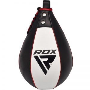 O1 Pro Boxing Lederen Speedbal - Zwart