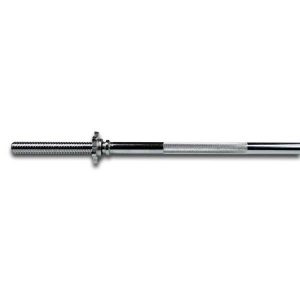 Halterstang 160 cm met sluitringen