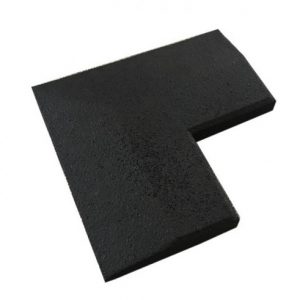 Fitness Vloer Hoekprofiel 20mm Rubber