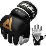T2 Leather MMA Handschoenen - Goud / Zwart - Leer