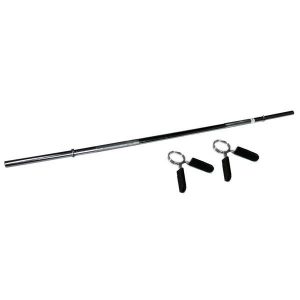 Halterstang 180 cm met sluitveren