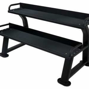 Fitness Rack PRO Kettlebell/Medicine Bal opbergsysteem met twee lagen