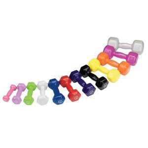 Vinyl Dumbbells - per Paar