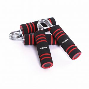 Foam Handknijpers - 2 stuks - Zwart/Rood