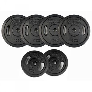 60kg Gewichtenset Gietijzer