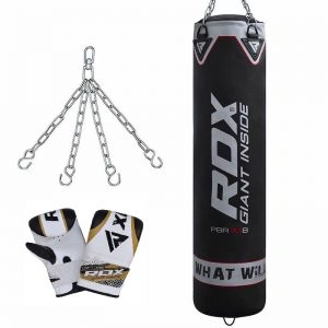 Training Bokszak PB-X1B -  inclusief ketting en zakhandschoenen