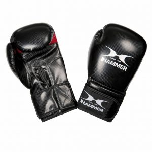 Bokshandschoenen X-SHOCK - PU - Zwart/Rood