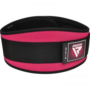 X3 Gewichtsriem - Neopreen  - Roze