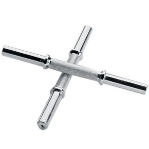 STDH35 - Standaard Dumbbell Stang - 35cm - 25mm