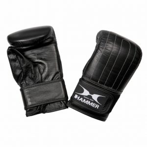 Zakhandschoenen Punch - Leer - Voorgevormd - Zwart