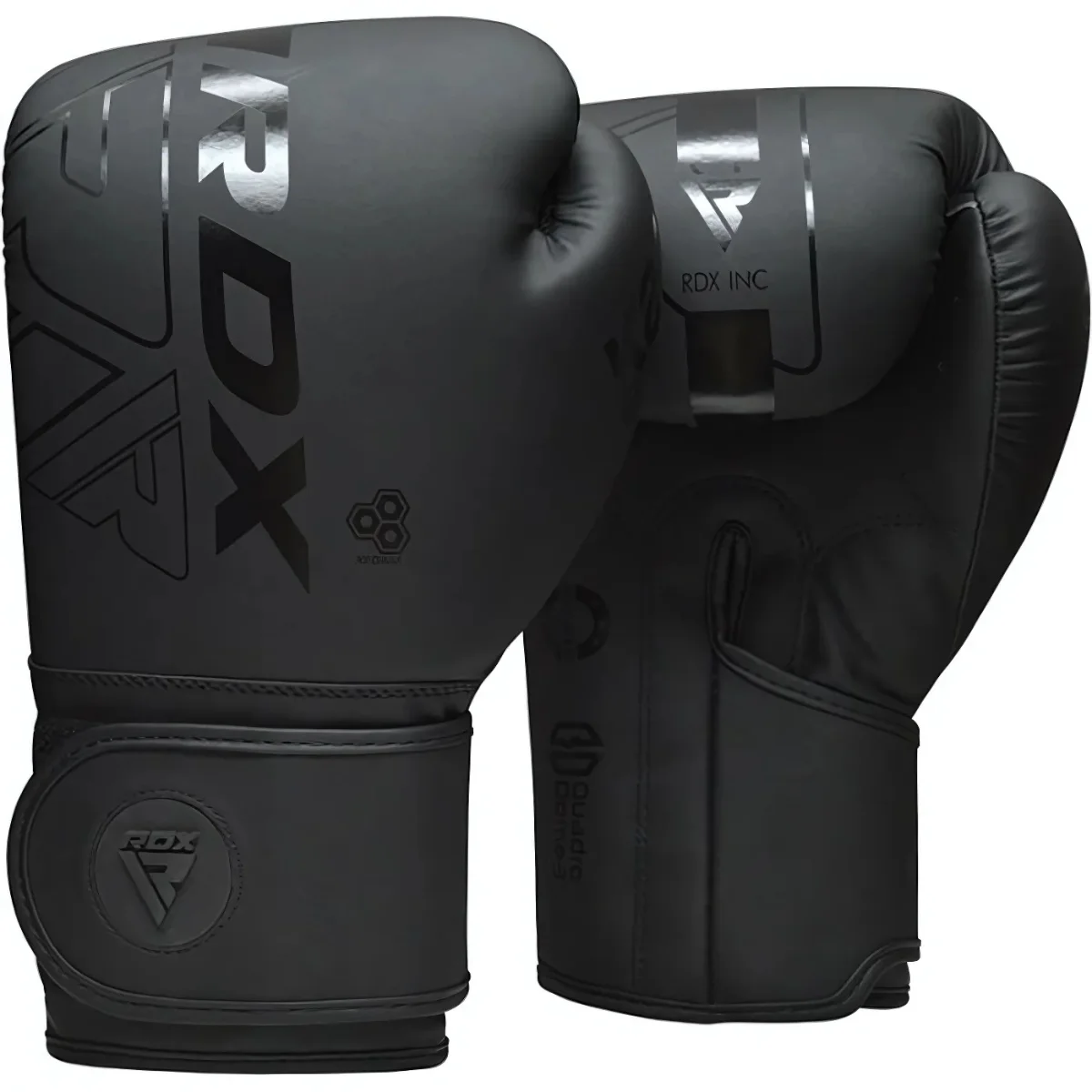 RDX Sports F6 Kara Bokshandschoenen Training Zwart - 6 oz Zwart