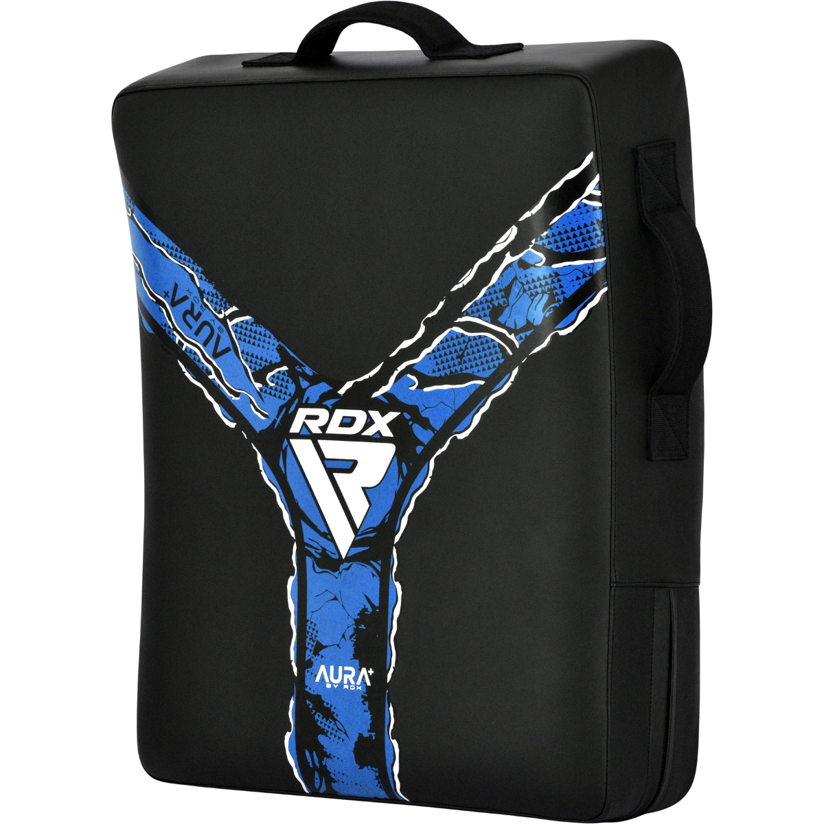 RDX Sports Kick Shield Aura F17 Zwart met Blauw