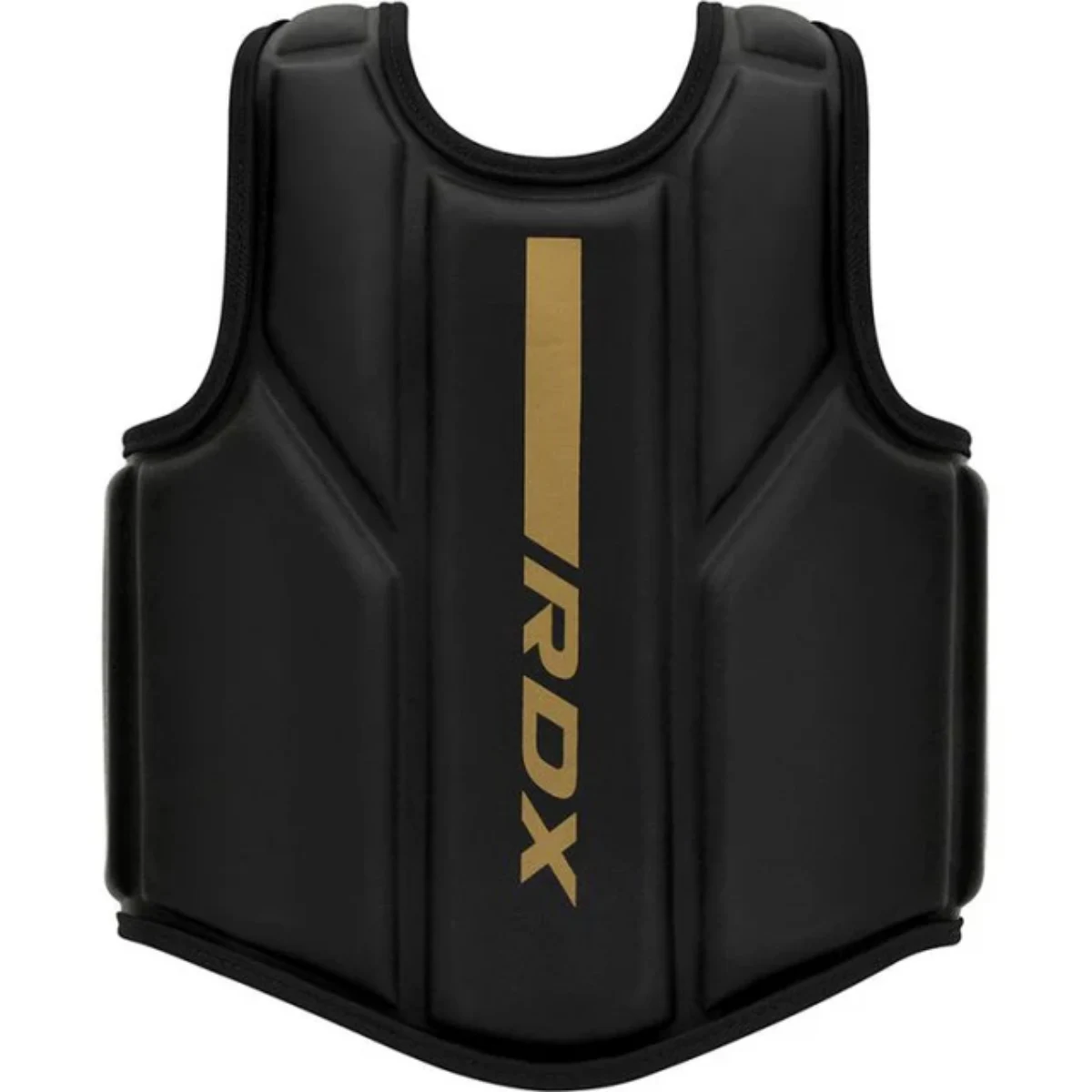 RDX Sports BORSTBESCHERMER F6 MAT ZWART met GOUD - L/XL