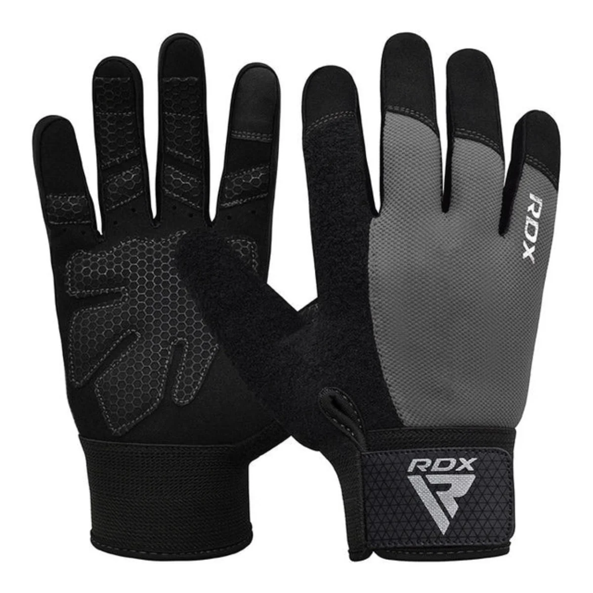 RDX Sports Trainingshandschoenen W1 - extra grip Grijs - Grijs - S