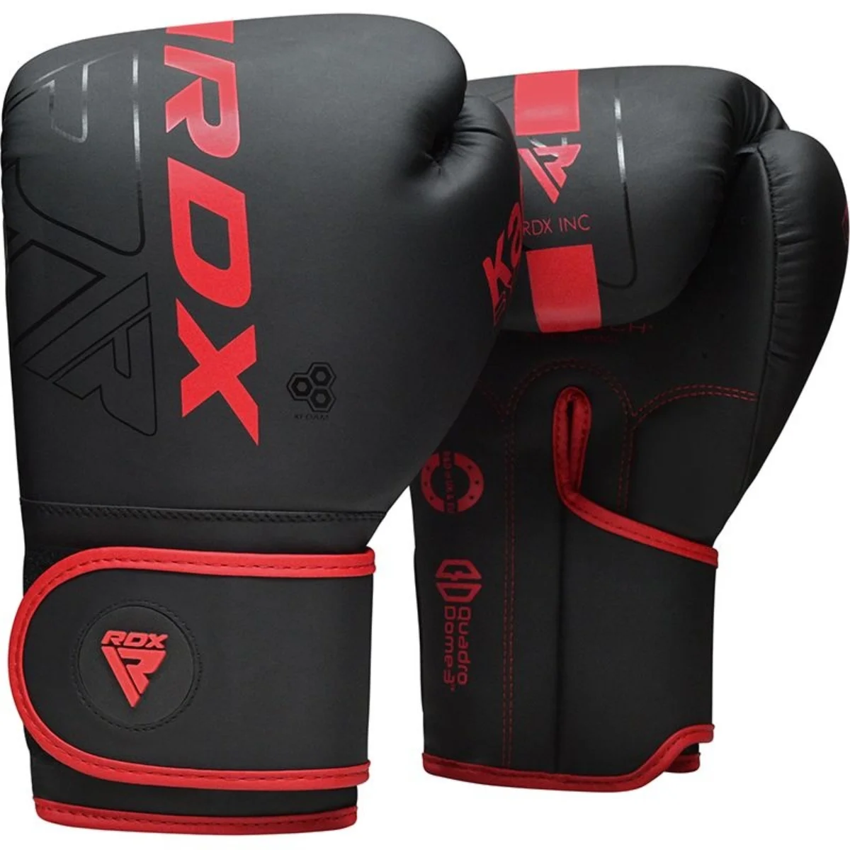 RDX Sports F6 Kara Bokshandschoenen Training Rood - 6 oz Rood