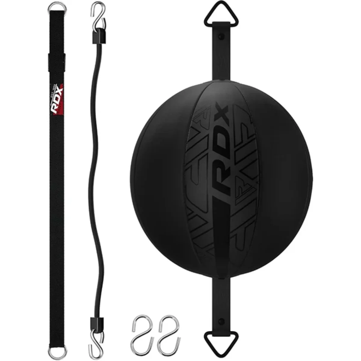 RDX Sports KARA F6 Double End Punching Bag + Touwen + Haken