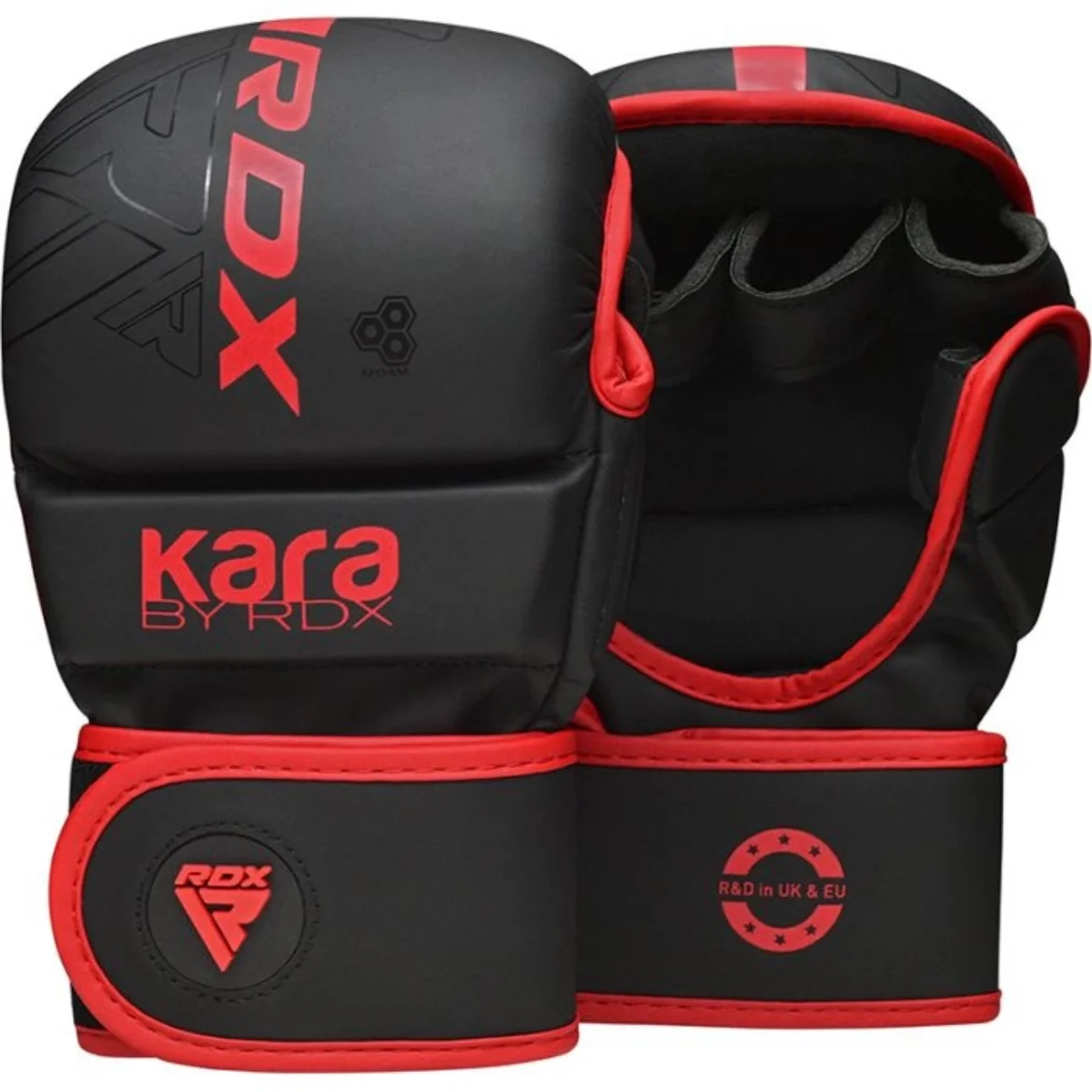 RDX Sports F6 Kara MMA Handschoenen Training Rood - Rood - S/M