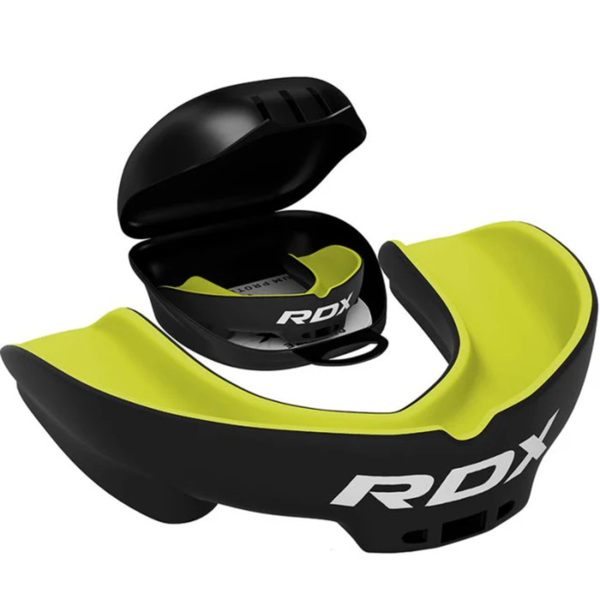 RDX Sports 3w Gebitsbeschermer Zwart en Groen