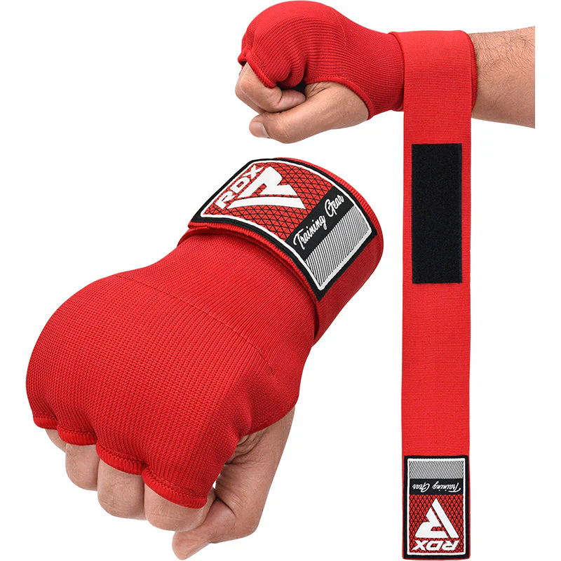 RDX Sports Binnenhandschoenen IS2 Bandage Rood - Rood - Maat L