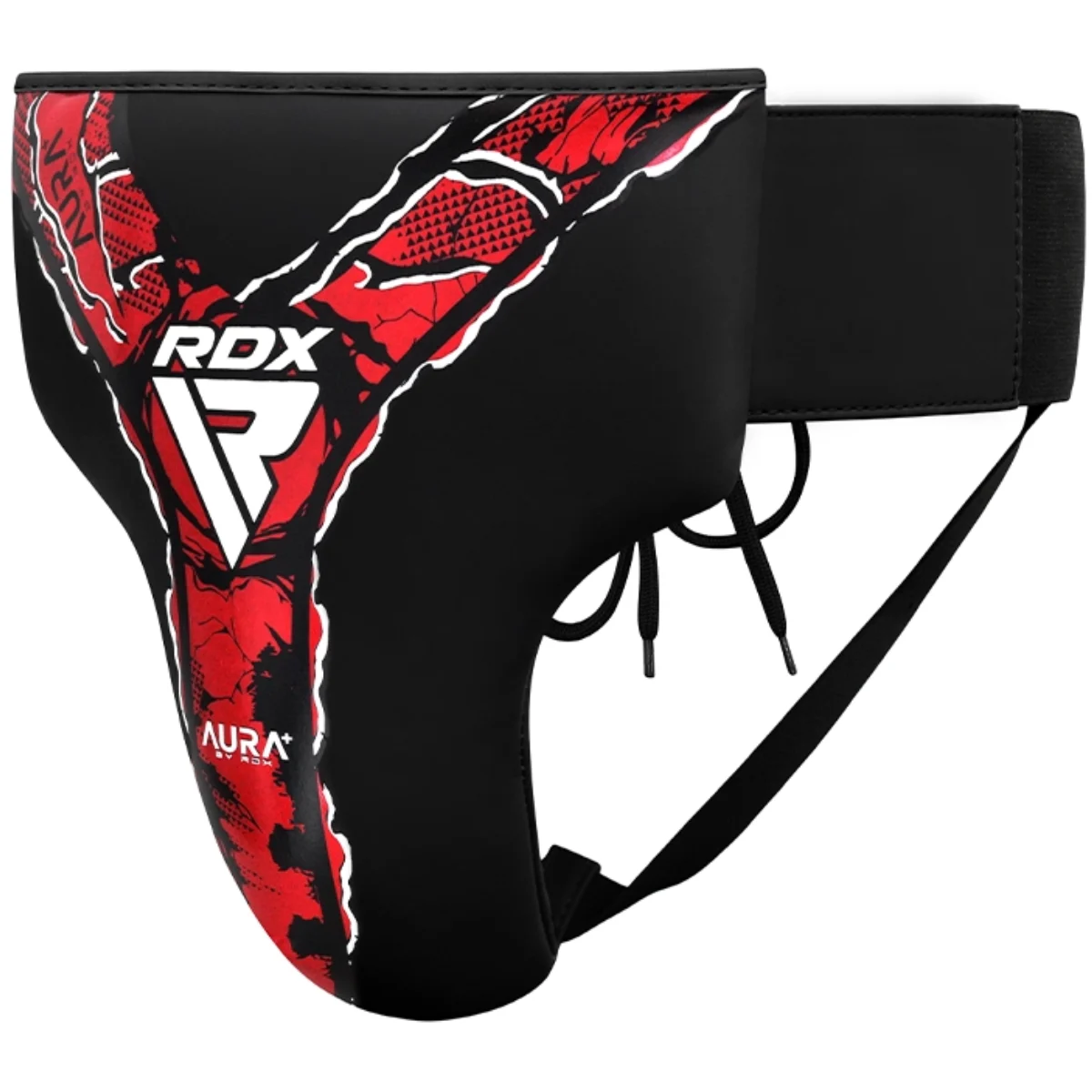 RDX Sports Kruisbeschermer Aura F17 Zwart Met Rood - XL