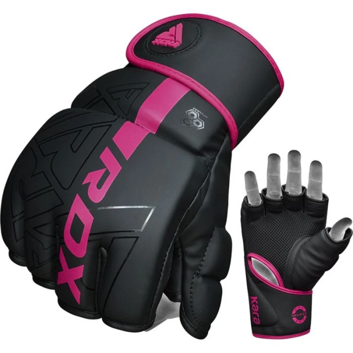RDX Sports F6 Kara MMA Grappling Gloves Roze - Roze - Maat S