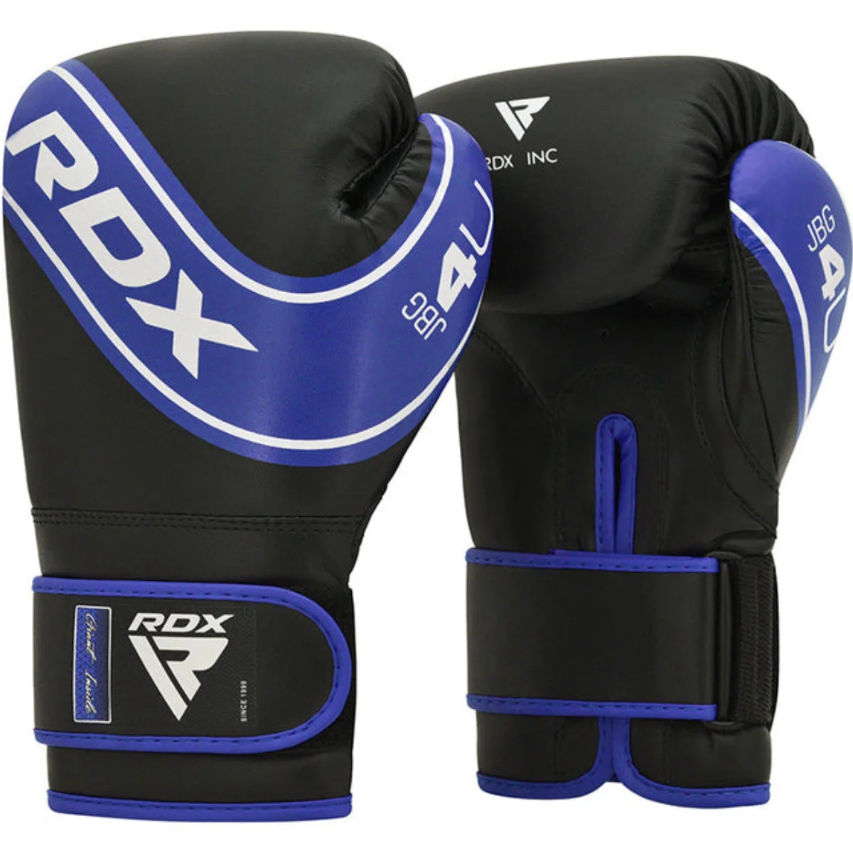 RDX Sports 4B Robo Boxhandschoenen Kinder Blauw/Zwart - 6 OZ - Blauw/Zwart