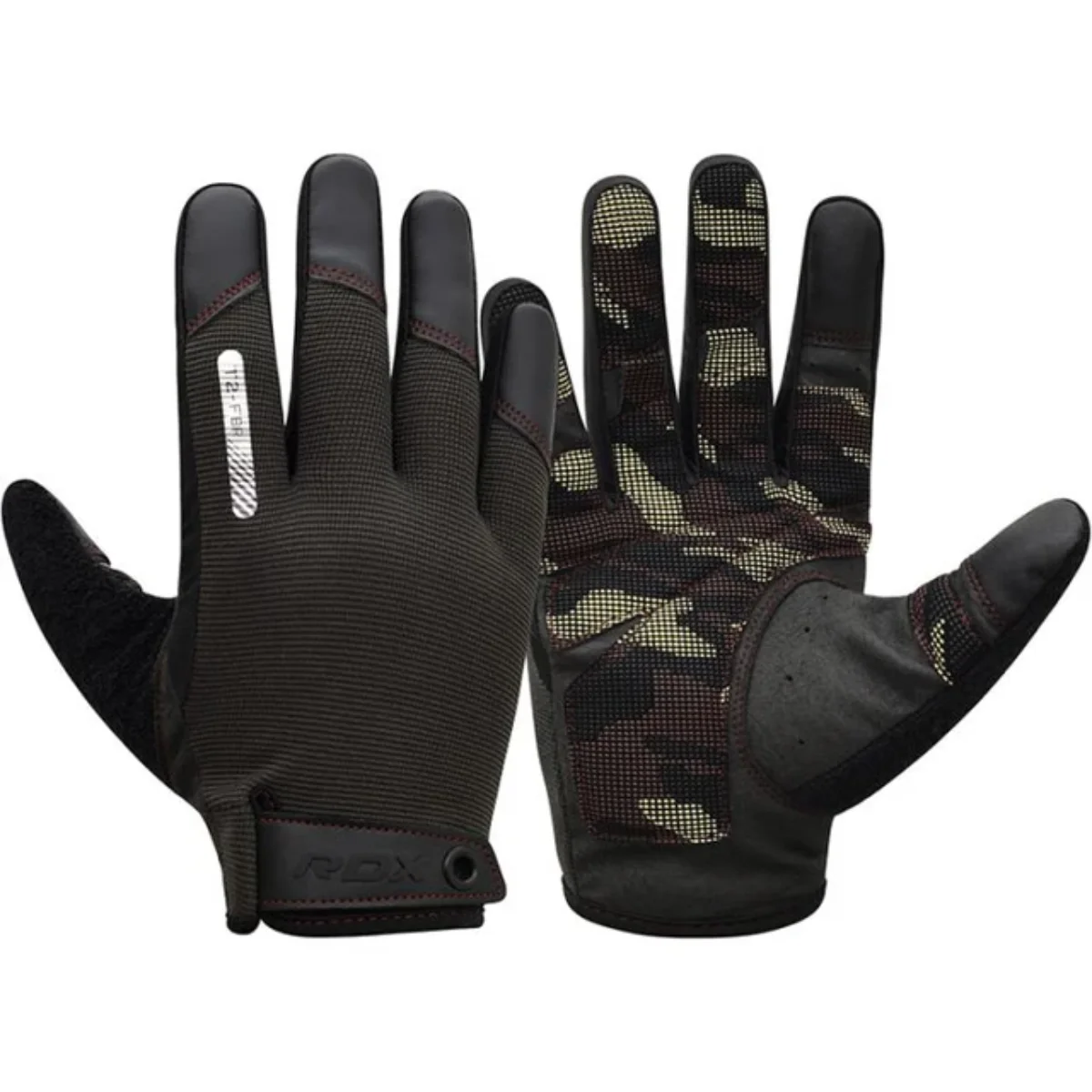 RDX Sports Gym Gloves T2 - Full Finger Bruin - Bruin - XL