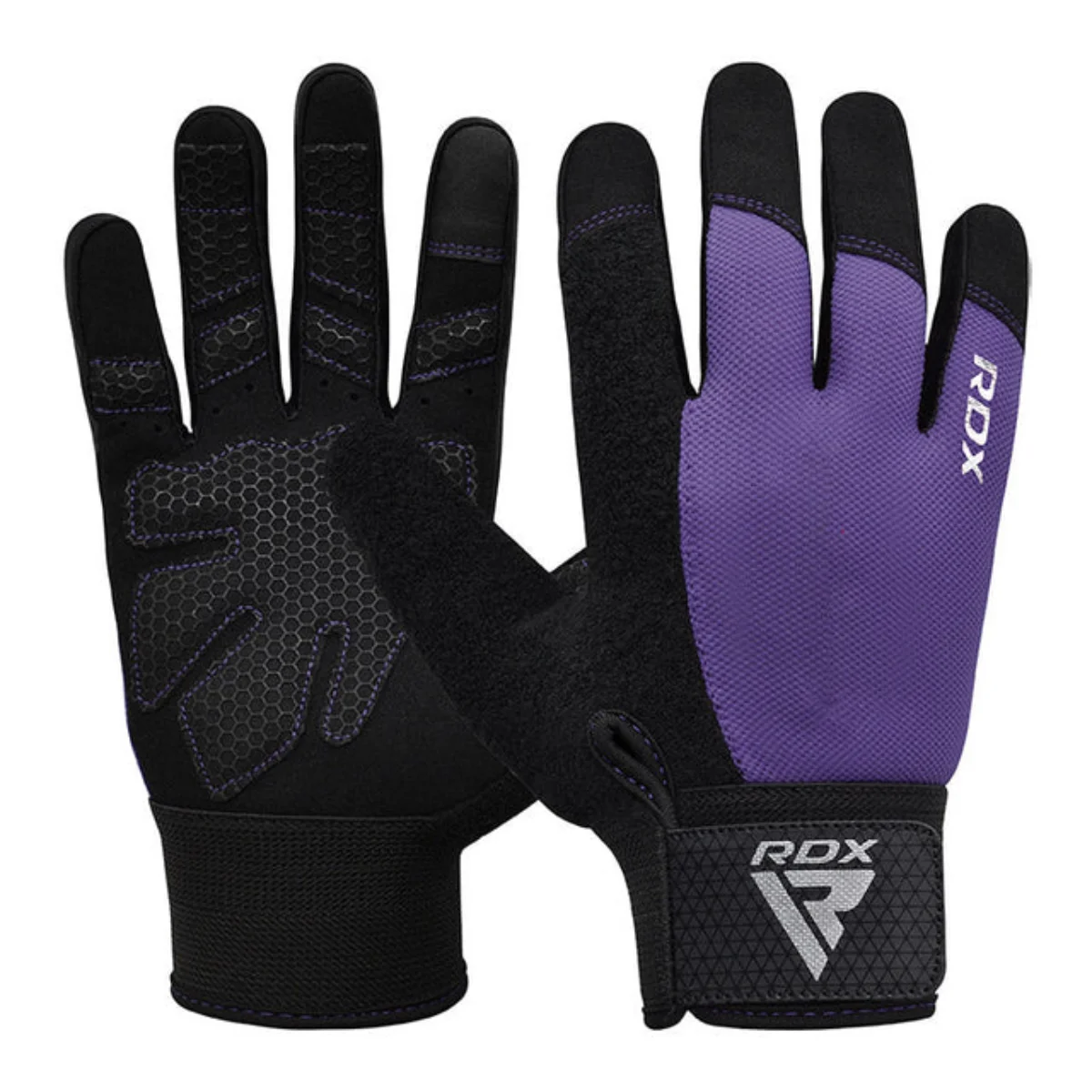 RDX Sports Trainingshandschoenen W1 - extra grip Paars - Paars - L