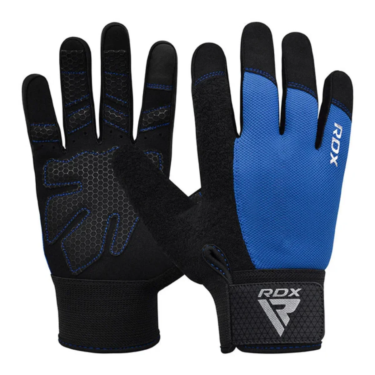 RDX Sports Trainingshandschoenen W1 - extra grip Blauw - Blauw - XL